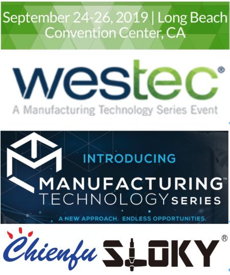 Chienfu Sloky in Westec from Sept 24~26st, booth # 1849